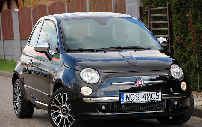 Fiat 500 cena 36900 przebieg: 49000, rok produkcji 2012 z Gostynin małe 781